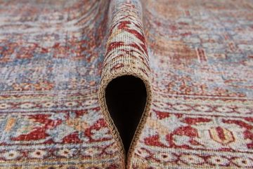 Teppich Punto 2, LUXOR living, rechteckig, Höhe: 5 mm, Kurzflor, bedruckt, Orient Optik, Vintage Design