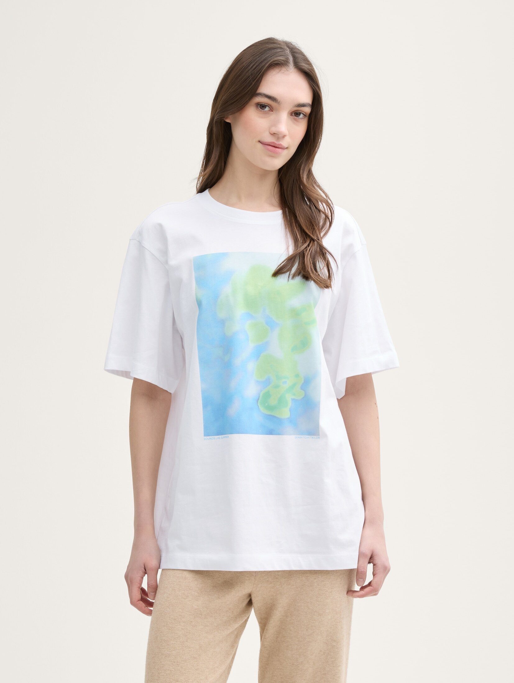 TOM TAILOR Denim T-Shirt Oversize T-Shirt günstig online kaufen