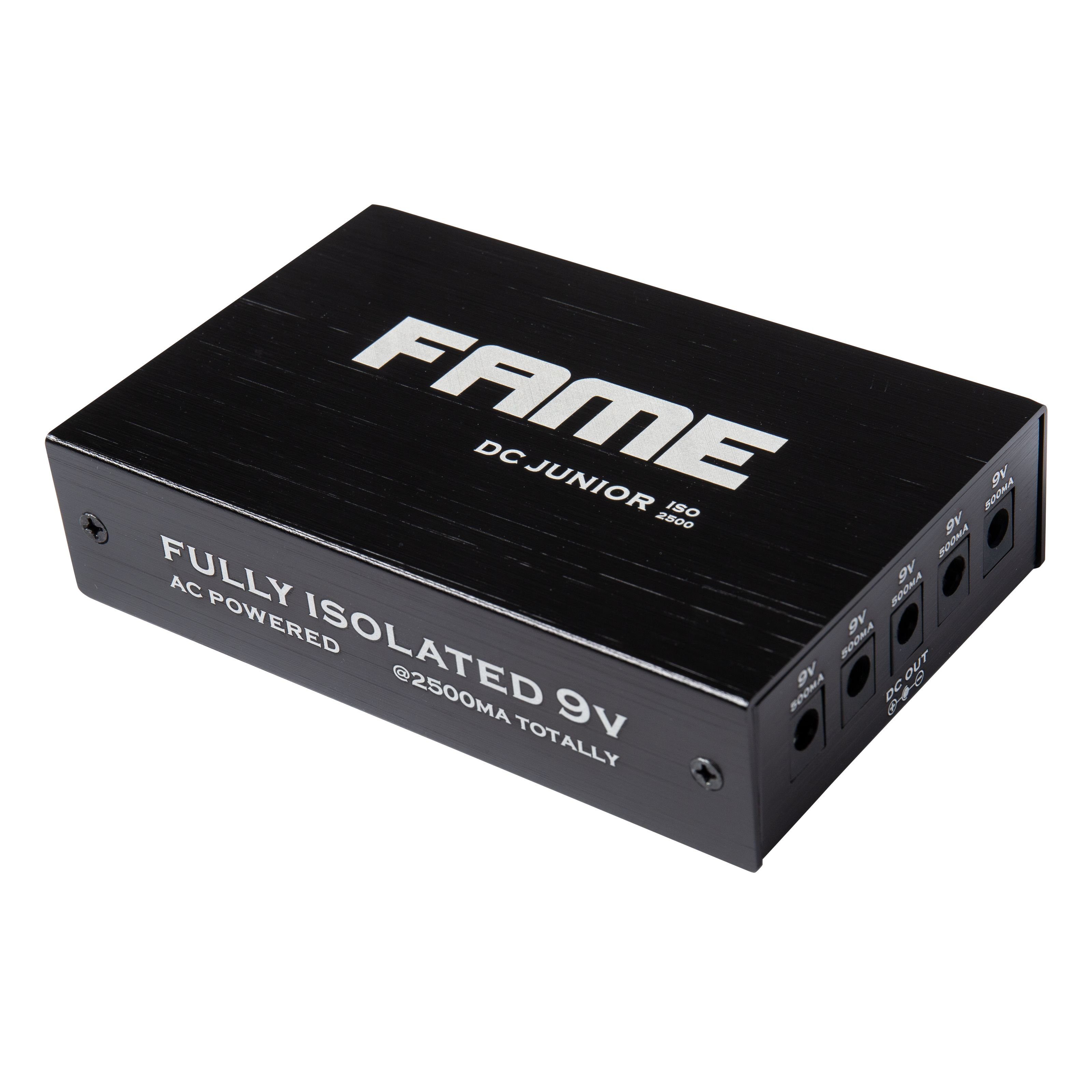 FAME Netzteil (Netzteil, Multinetzteil 9V DC, Gitarrenzubehör Pedalboard)
