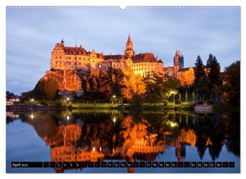 CALVENDO Wandkalender Burgen und Schlösser (Premium, hochwertiger DIN A2 Wandkalender 2023, Kunstdruck in Hochglanz)