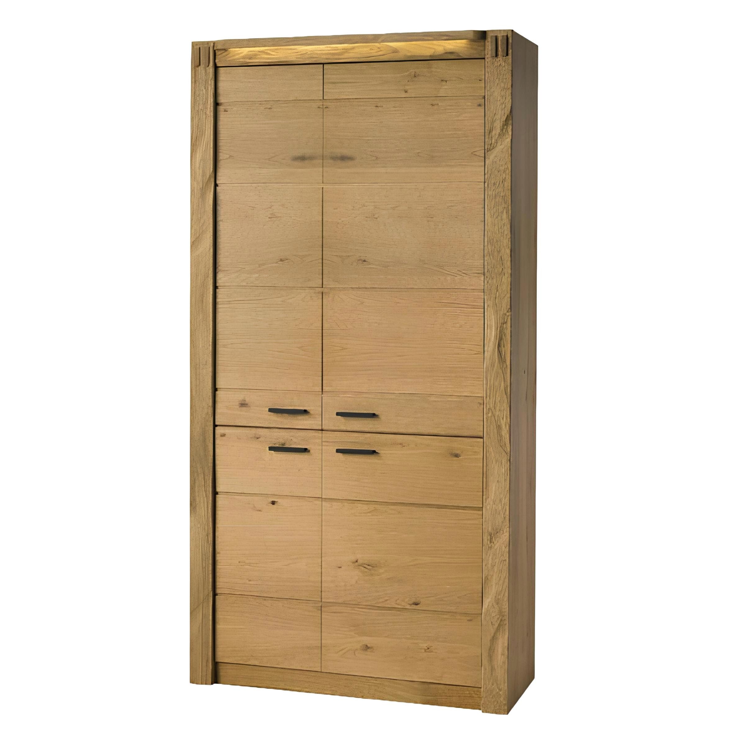 Xlmoebel Kleiderschrank Hochschrank aus Holz mit modernem Design und viel Stauraum (Schrank (TRK) Hergestellt in Europa
