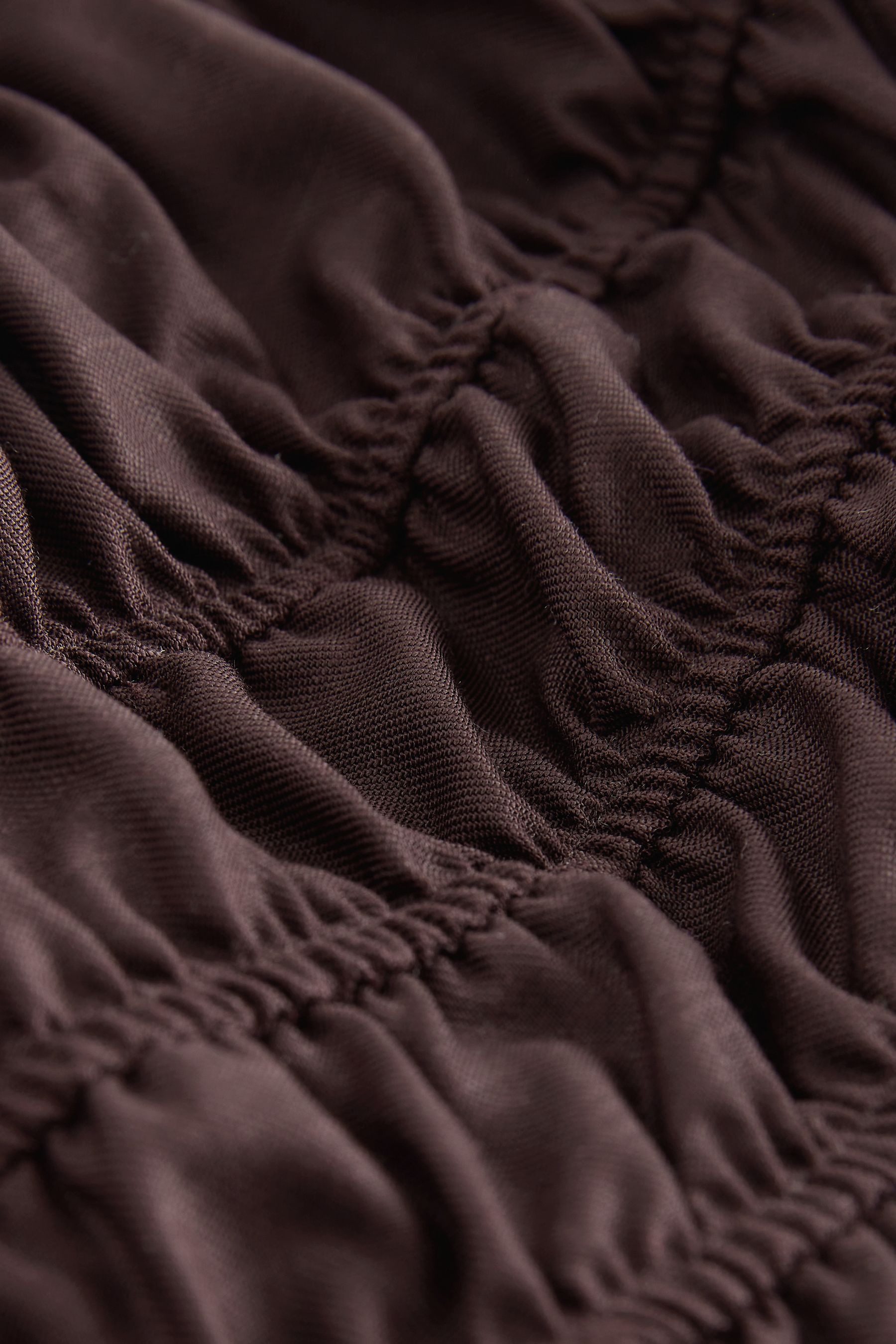 Next Bandeautop Gerafftes, glänzendes Bandeau-Oberteil (1-tlg)