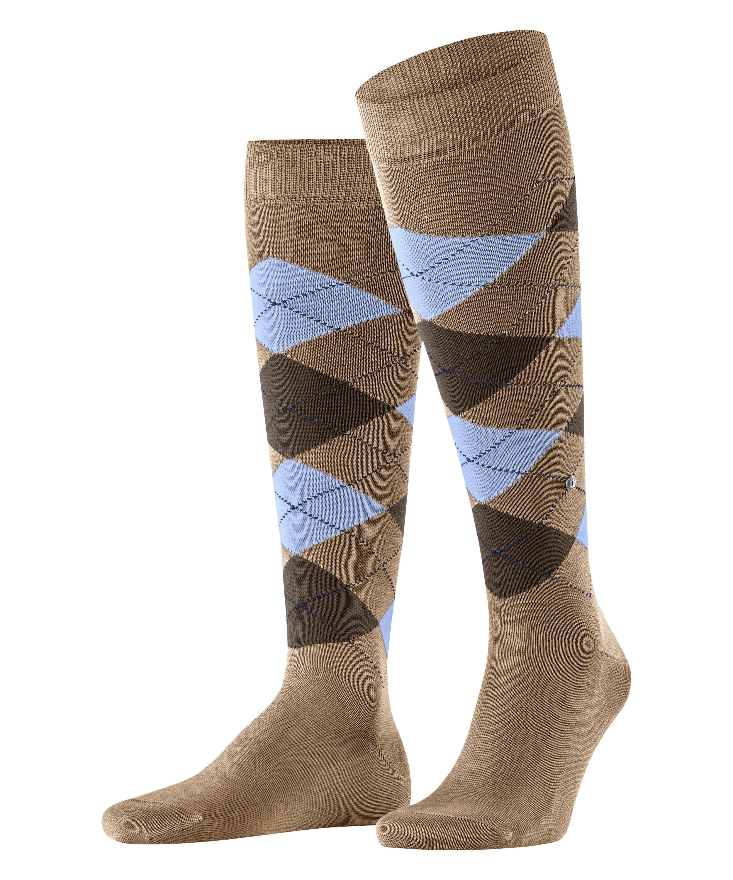 Burlington Kniestrümpfe Manchester (1-Paar) mit elegant schimmernder Baumwolle