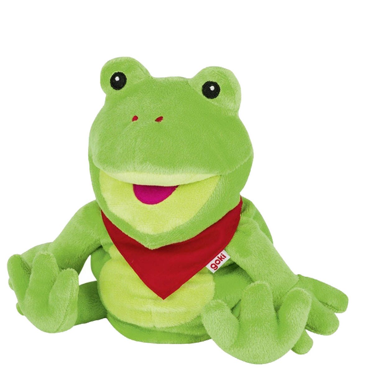 goki Handpuppe Handpuppe Frosch Frilo (packung, günstig online kaufen