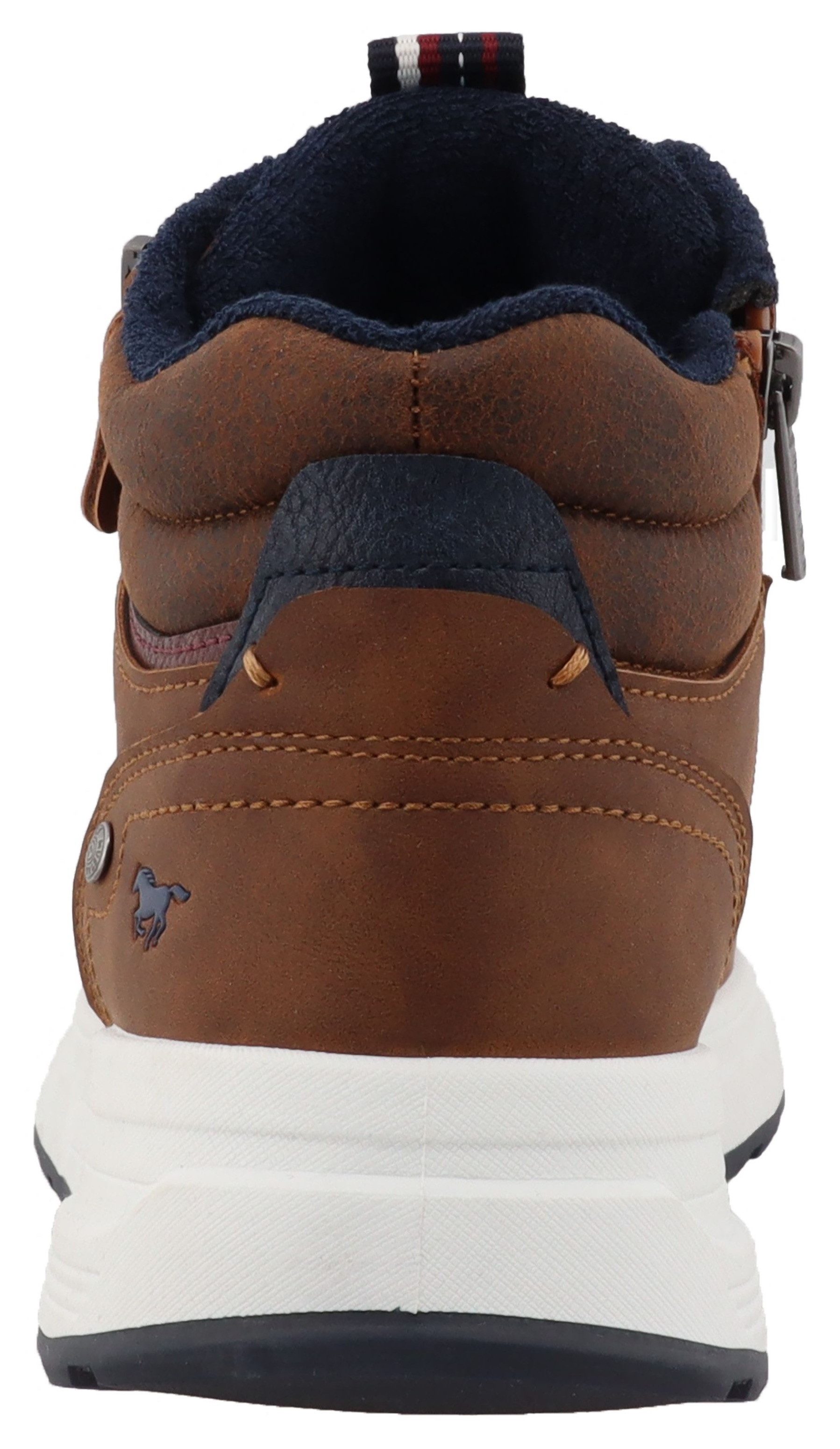 Mustang Shoes Luciano Winterboots High Top Sneaker, Schnürboots mit Warmfut günstig online kaufen