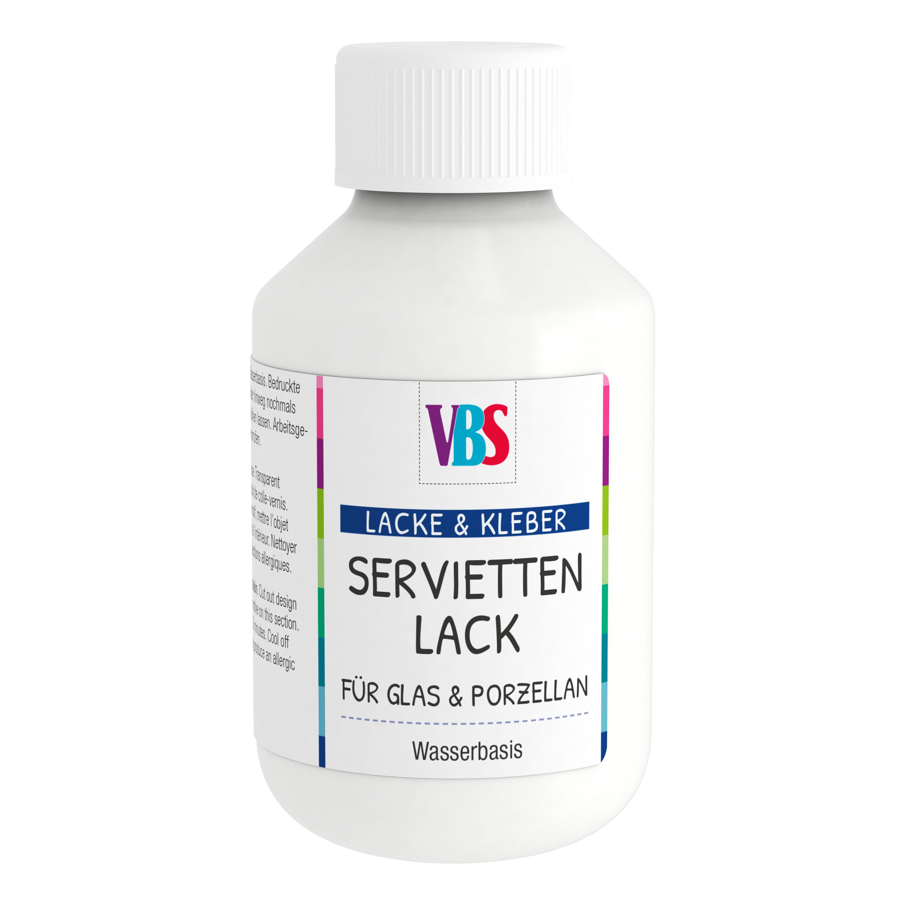 Bastelkleber Serviettenlack Glas & Porzellan