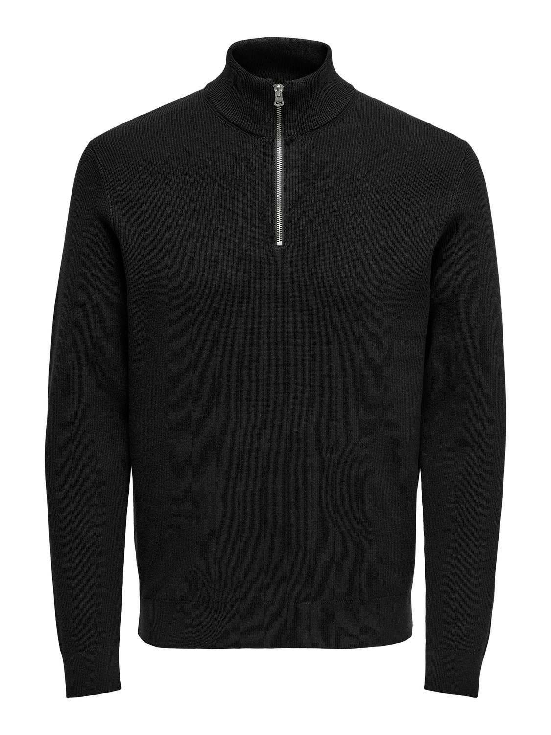 ONLY & SONS Strickpullover Freizeit ONSPHIL Polo Strick ONSPHIL REG 12 STRU günstig online kaufen