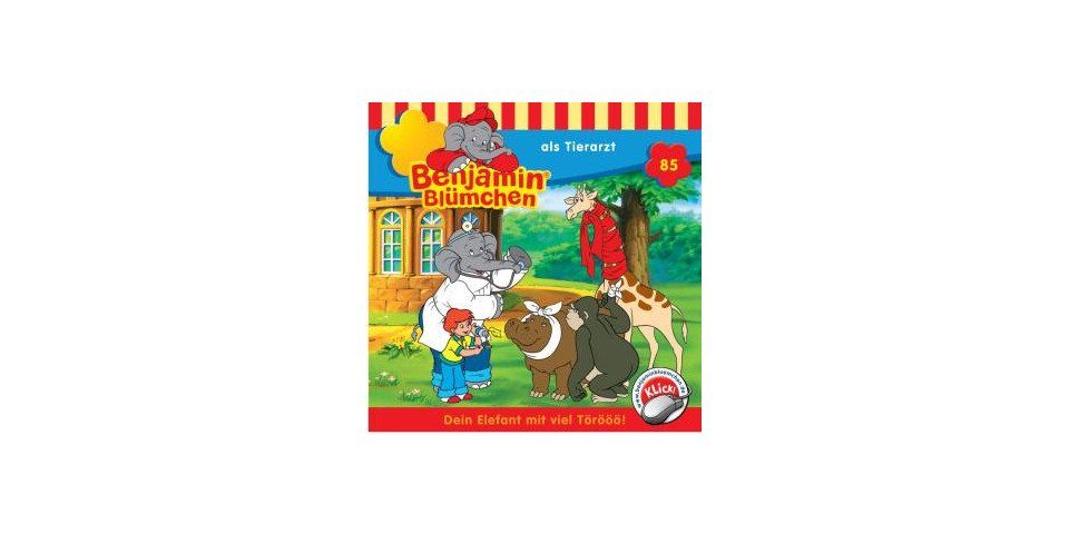 Hörspiel-CD Benjamin Blümchen 085 - als Tierarzt