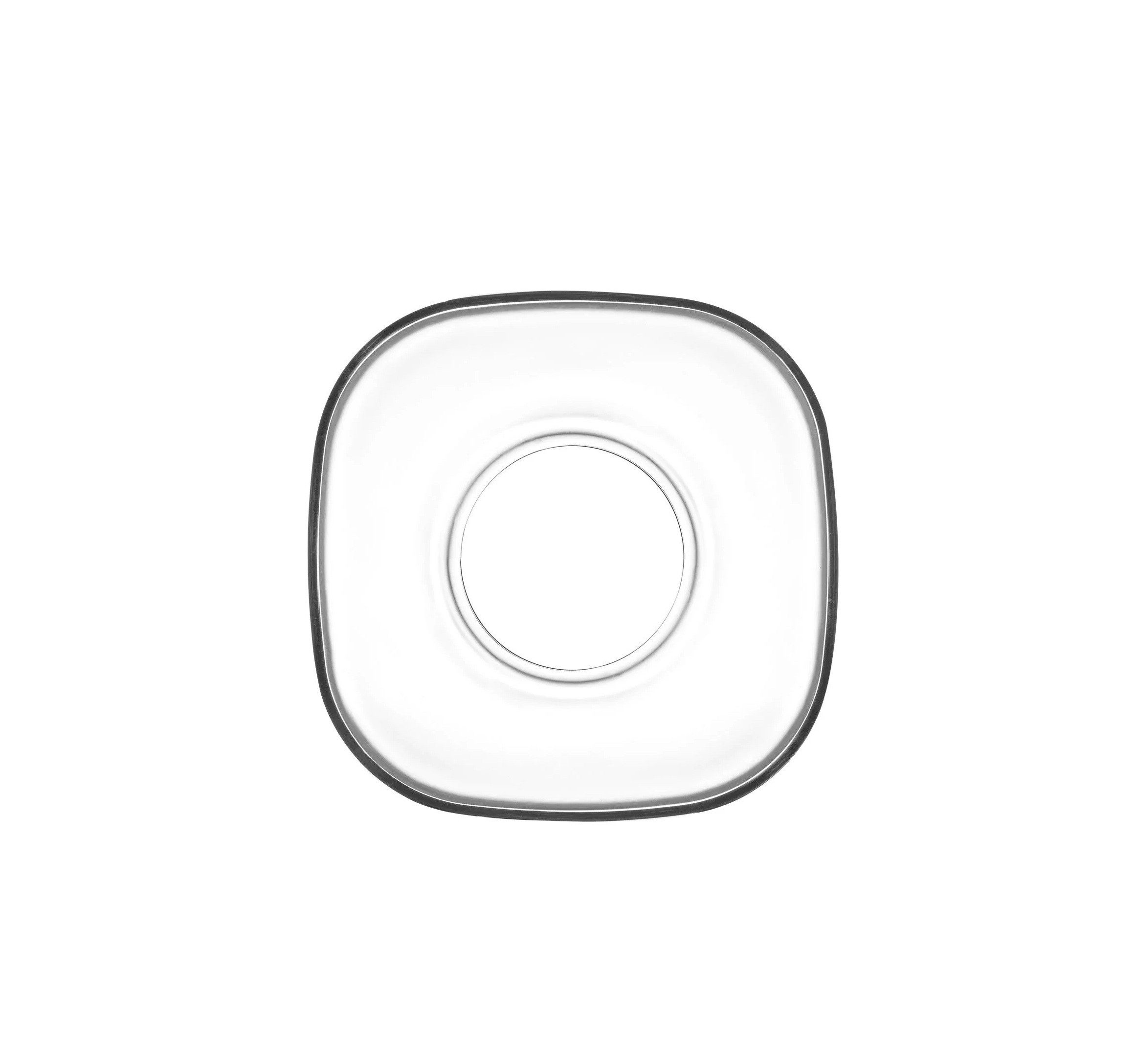 LAV Teeglas Unterteller-Set Zen – 6er Set, modern & perfekt für Teegläser, 6-tlg., Glas, 6-teilig