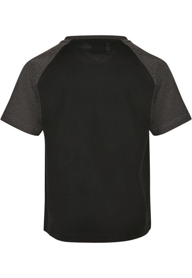 URBAN CLASSICS Kurzarmshirt Kinder Boys Raglan Contrast Tee (1-tlg),  Stylisches T-Shirt aus angenehmer Baumwollmischung