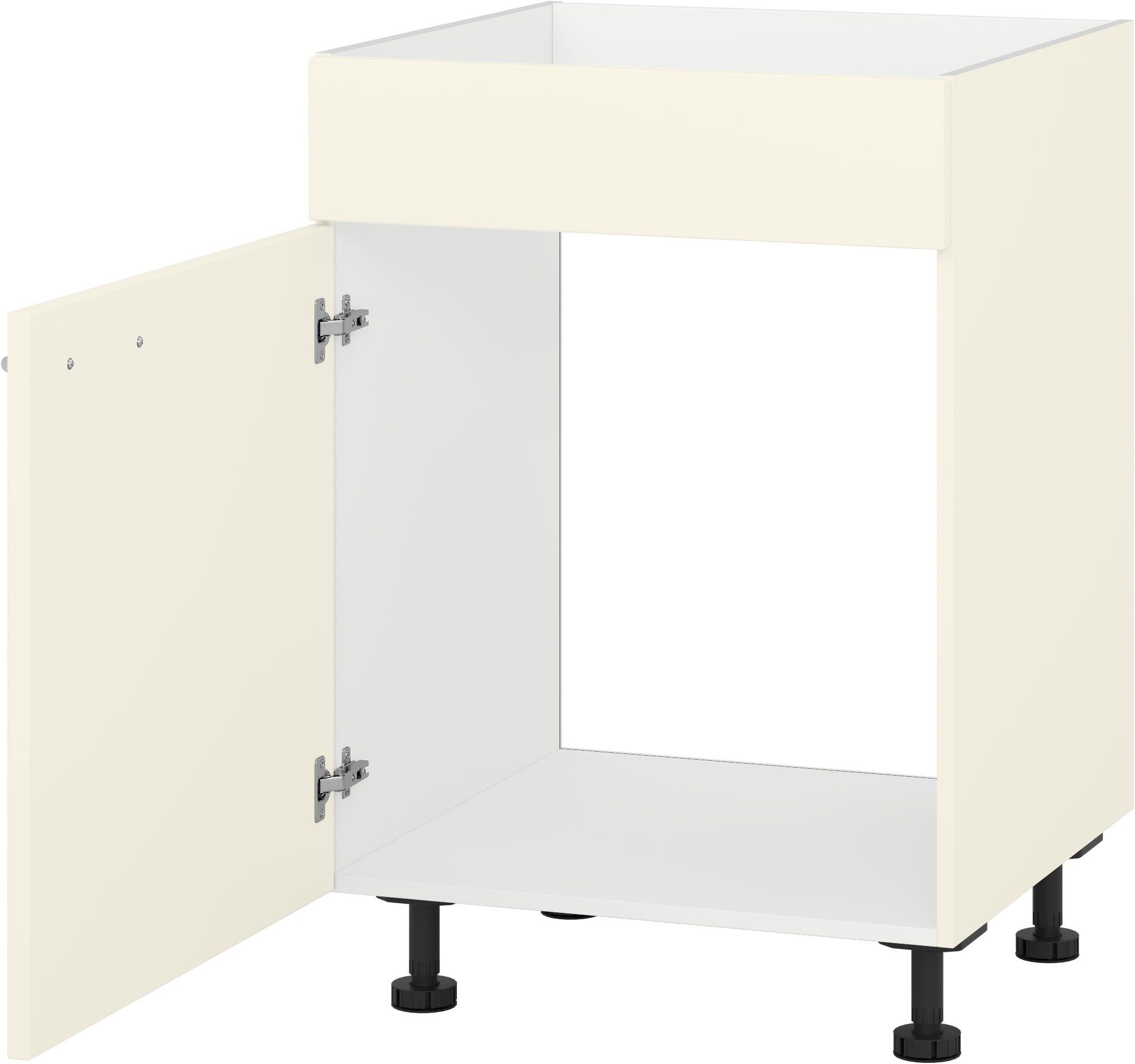 KOCHSTATION Spülenschrank "KS-Scafa" in verschiedenen Breiten, wahlweise Türanschlag rechts oder links