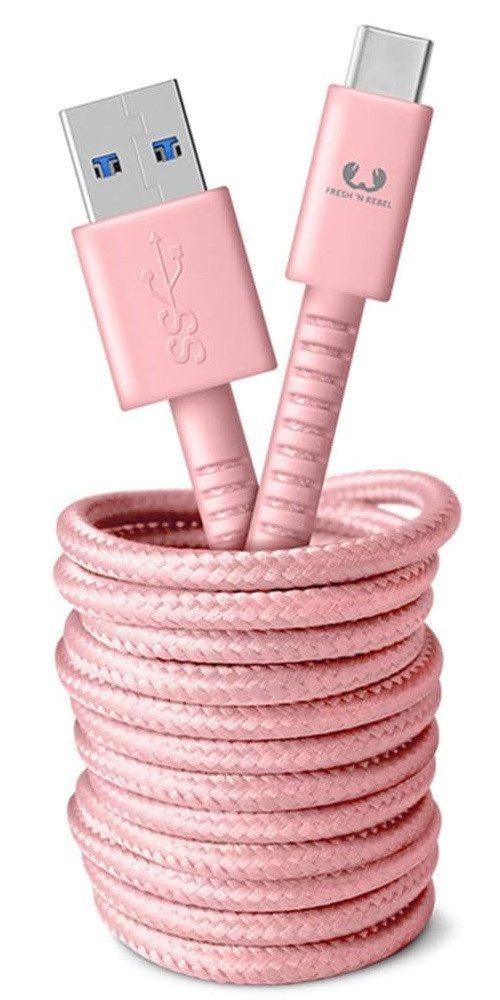 Fresh 'n Rebel Fresh'n Rebel "Fabriq" USB-C Kabel 3m Cupcake USB-Kabel, USB-A, USB-C (300 cm)