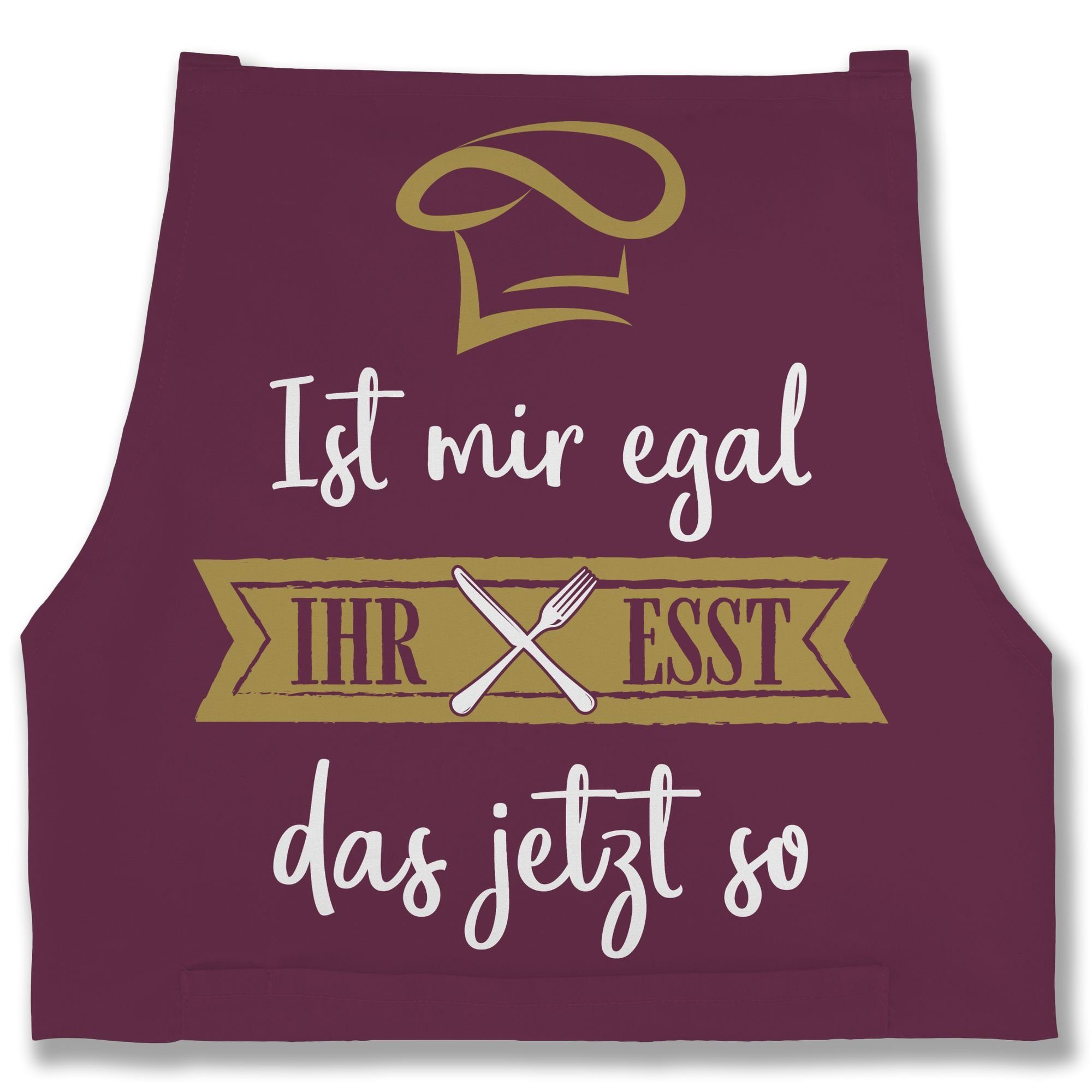 Shirtracer Kochschürze Ist mir egal ihr günstig online kaufen