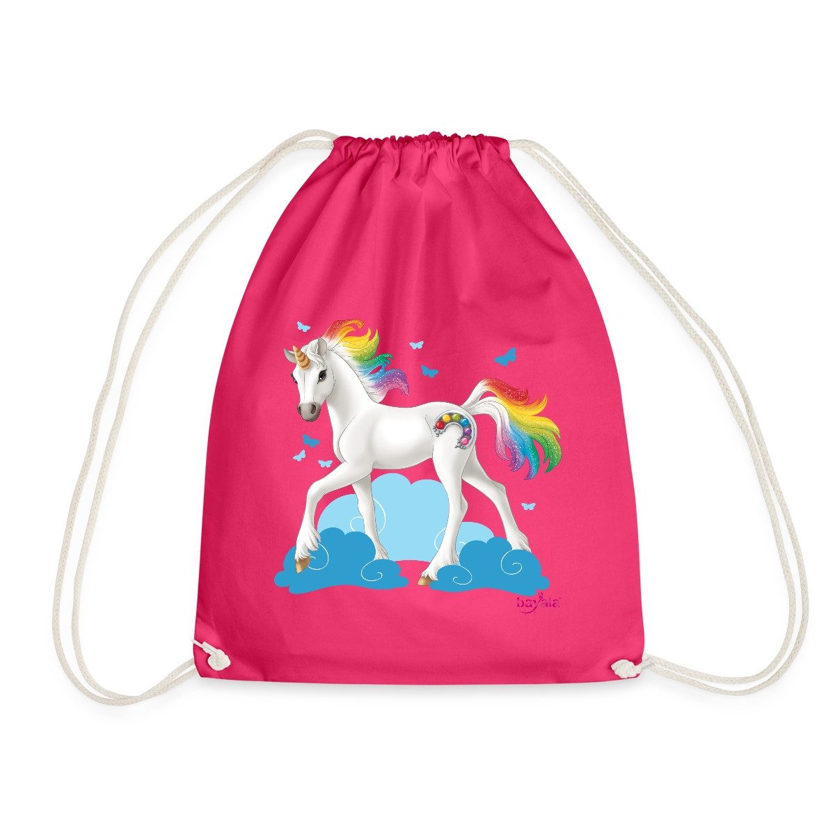 Turnbeutel Schleich Bayala Regenbogeneinhorn Turnbeutel