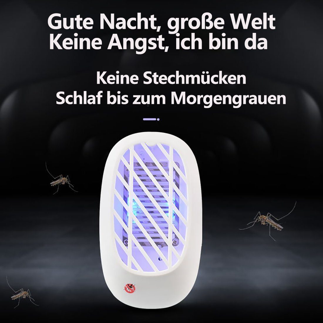 YOOdy~ Fliegenwedler Mückenfalle Insektenvernichter,Steckdosenbetrieb,Insektenschutzmittel