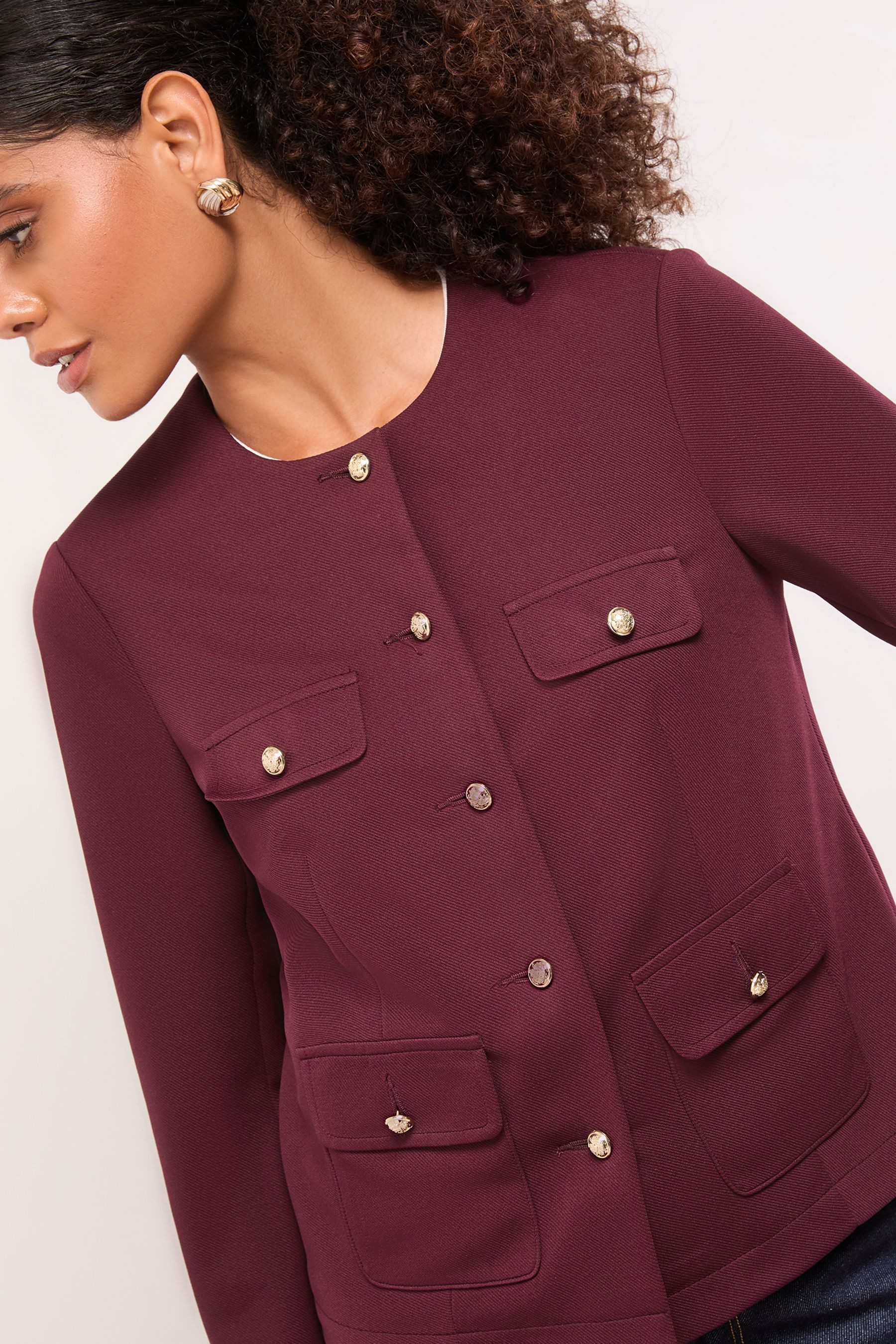 LIPSY Kurzjacke Lipsy Jacke, Regular Fit (1-St)