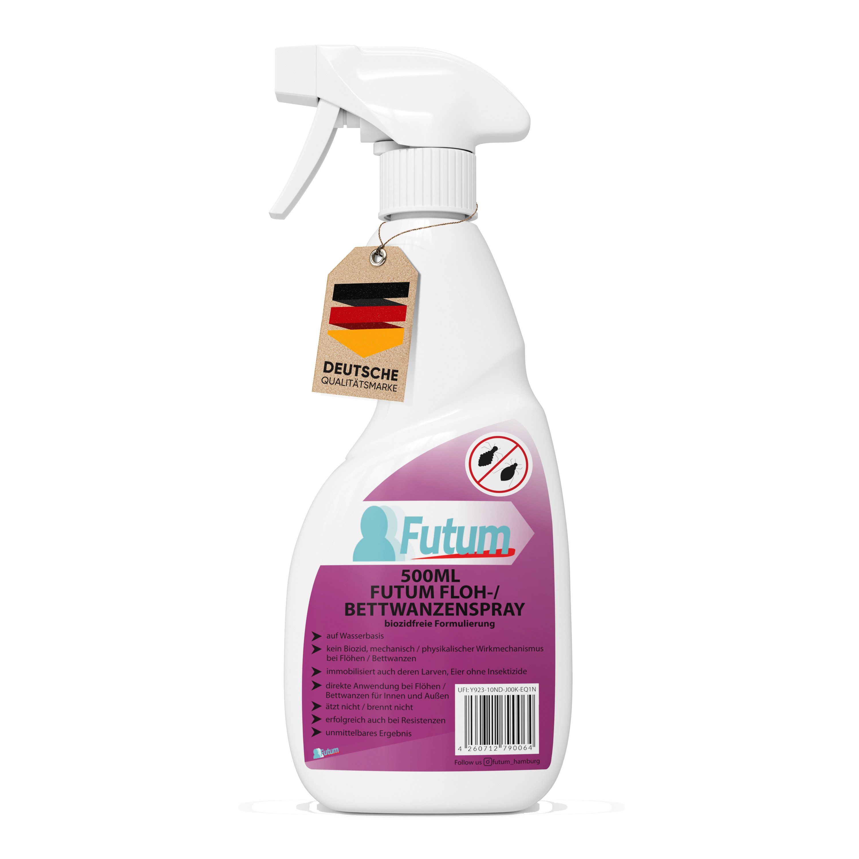 Insektenspray Anti-Bettwanzen-Spray Floh-Mittel Ungeziefer-Spray