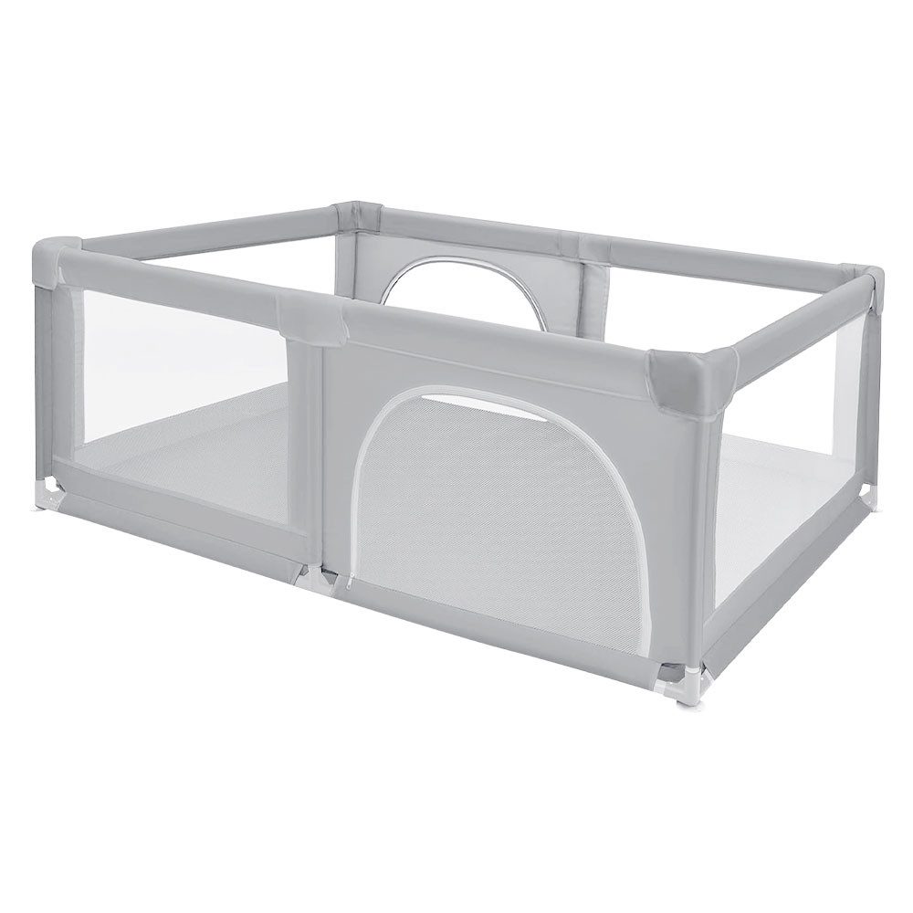 JEOBEST Laufgitter Laufstall Baby 180 x 120 x 66cm Große XL, Laufgitter bab günstig online kaufen