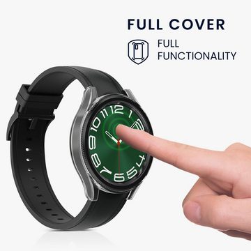 kwmobile Smartwatch-Hülle 2x Hülle für Samsung Galaxy Watch 6 Classic 43mm, Fitnesstracker Case Set - ohne Tracker