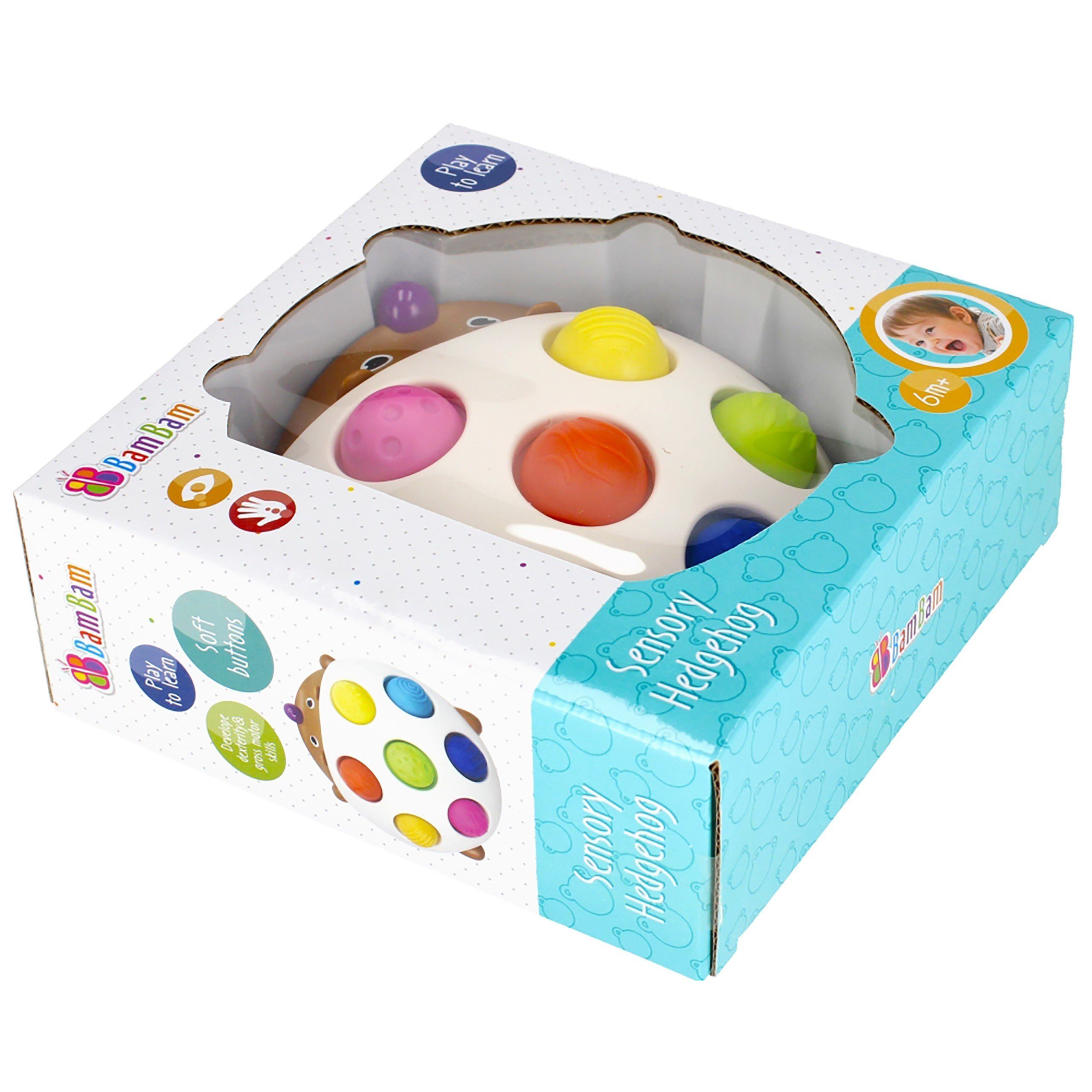 Sarcia.eu Lernspielzeug Sensorisches Spielzeug Igel 6m+ BamBam