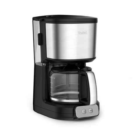 Tefal Filterkaffeemaschine Element 1,25 L Edelstahl-Finish, 1.25l Kaffeekanne