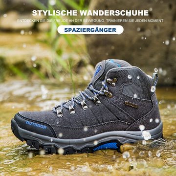 Daisred atmungsaktive Trekkingschuhe Bergschuhe rutschfeste Wanderschuh