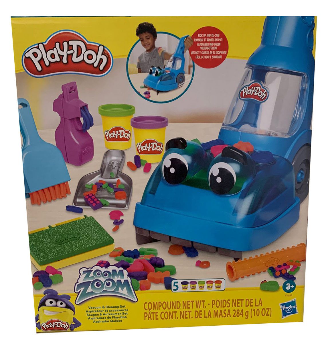 Play-Doh Knetform-Set Play-Doh Zoom Zoom Staubsauger und Reinigungsset mit günstig online kaufen