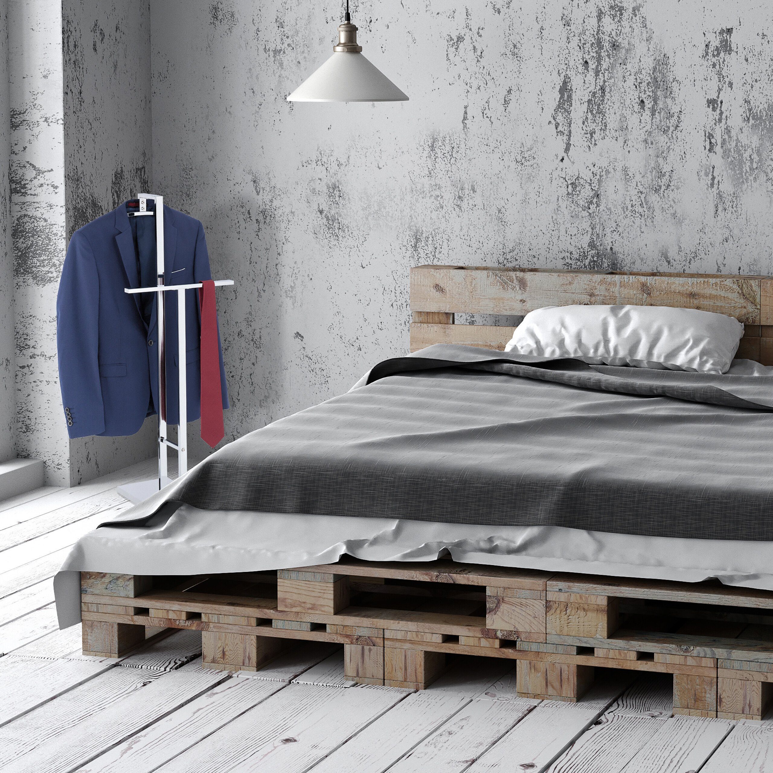 relaxdays Herrendiener Freistehender Herrendiener