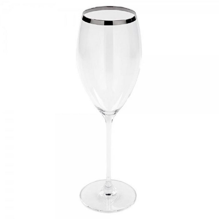 Fink Weißweinglas Weißweinglas Platinum2 mit Platinrand