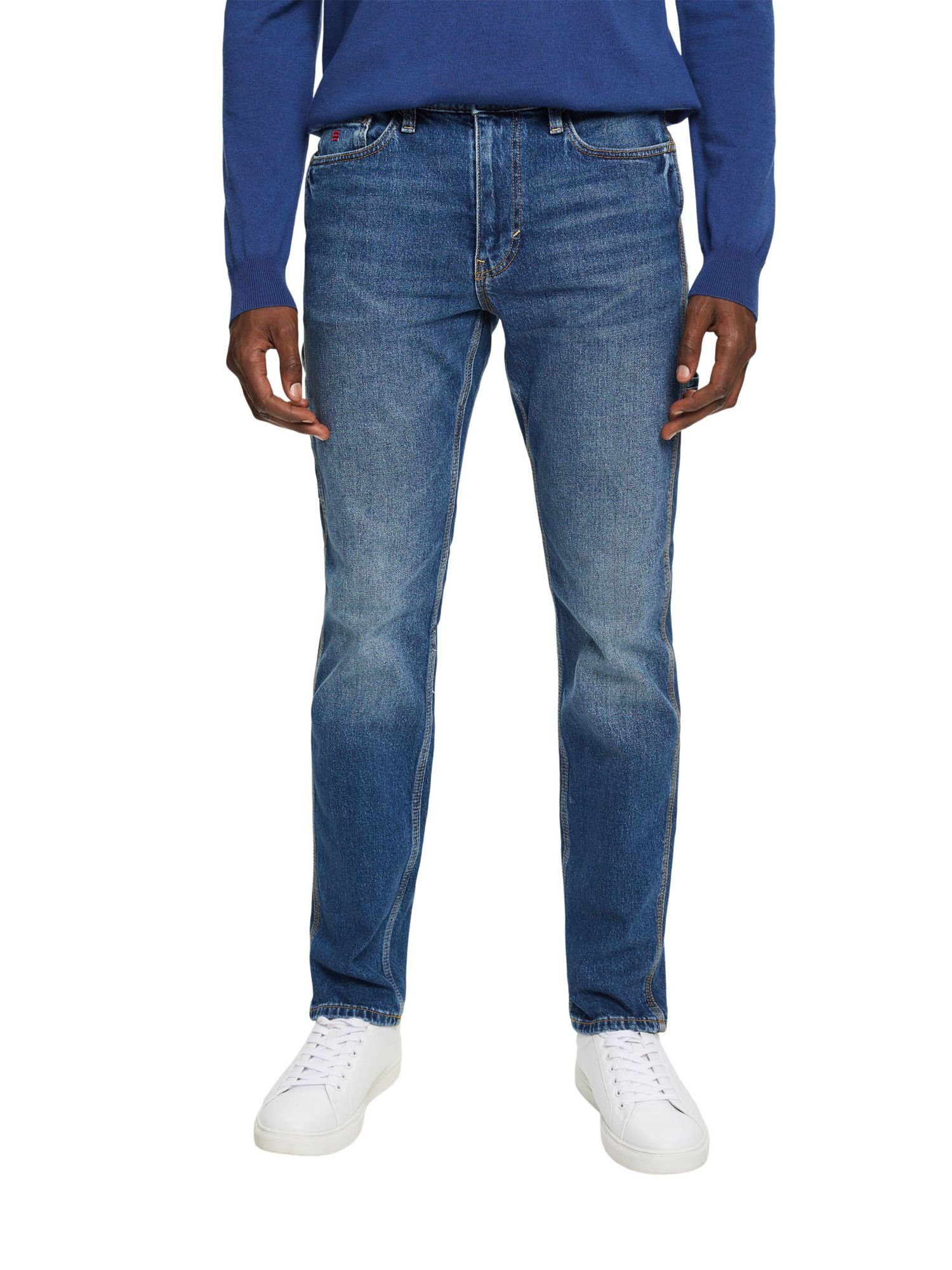 Esprit Straight-Jeans Carpenter-Jeans mit gerader Passform