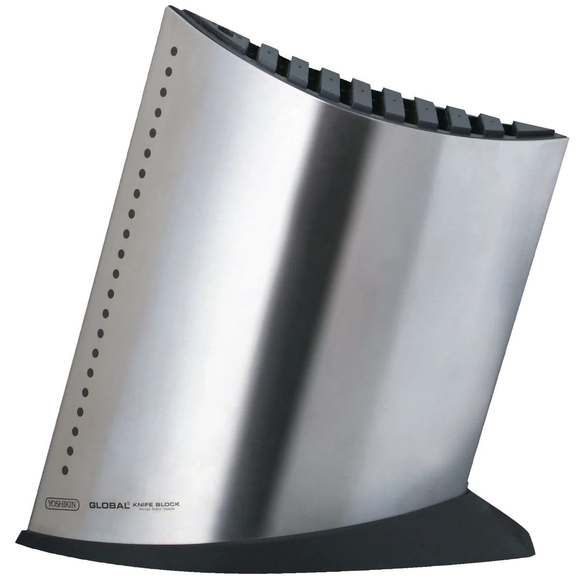 GLOBAL Ножиblock Global GKB-52 Ножиblock satiniert für 9 Ножи, GKB-52