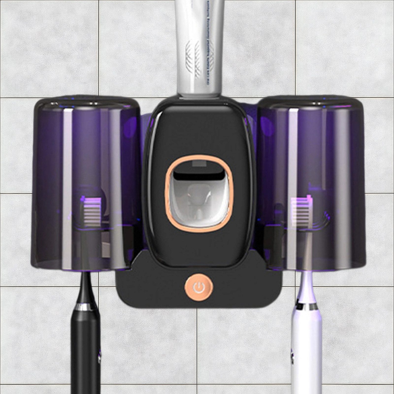 REDOM Zahnbürstenhalter UV Desinfektions Zahnbürsten Halter Automatischer Z günstig online kaufen