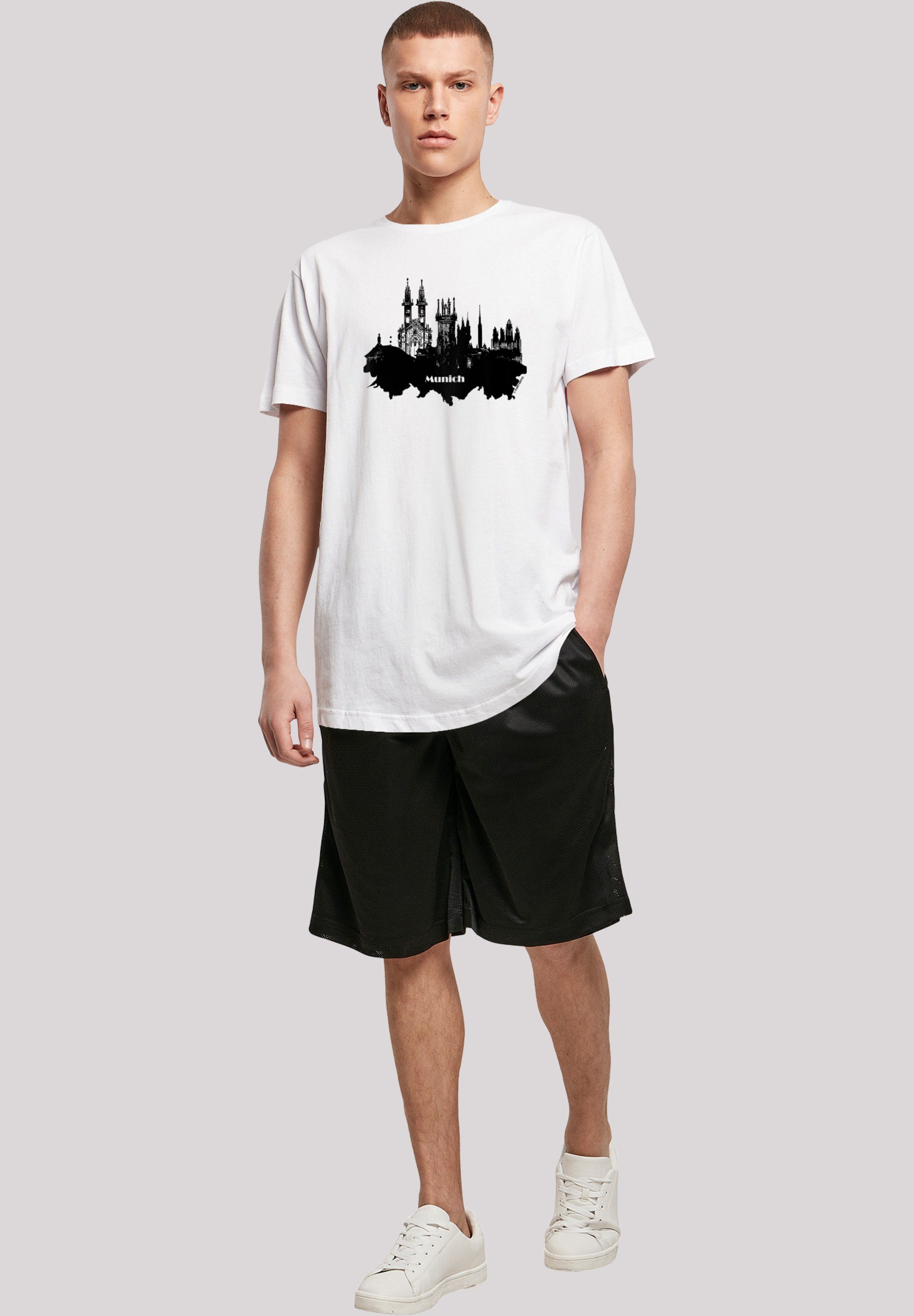 - Collection T-Shirt F4NT4STIC skyline Cities Print Munich