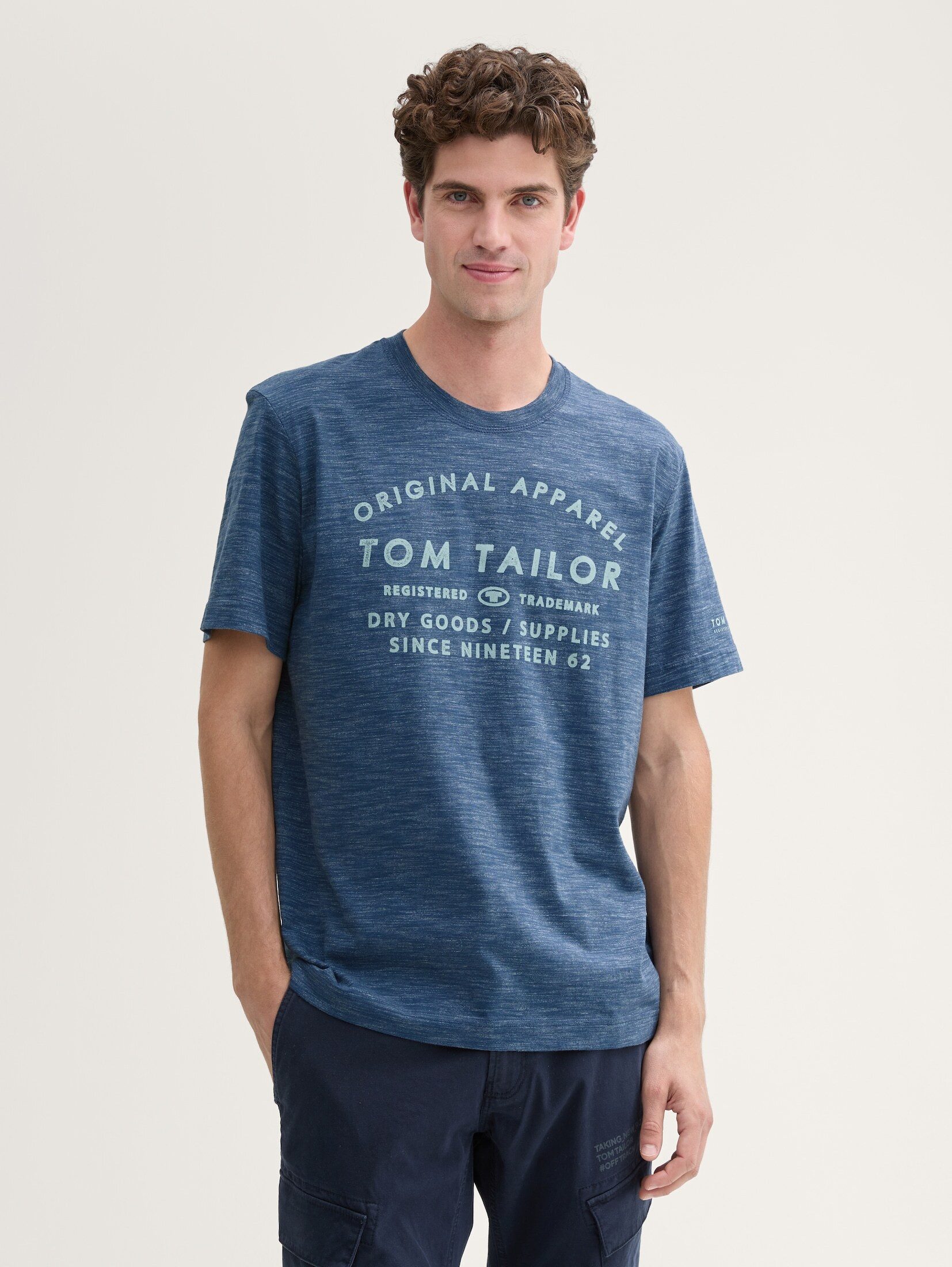 TOM TAILOR T-Shirt Logo Print T-Shirt günstig online kaufen