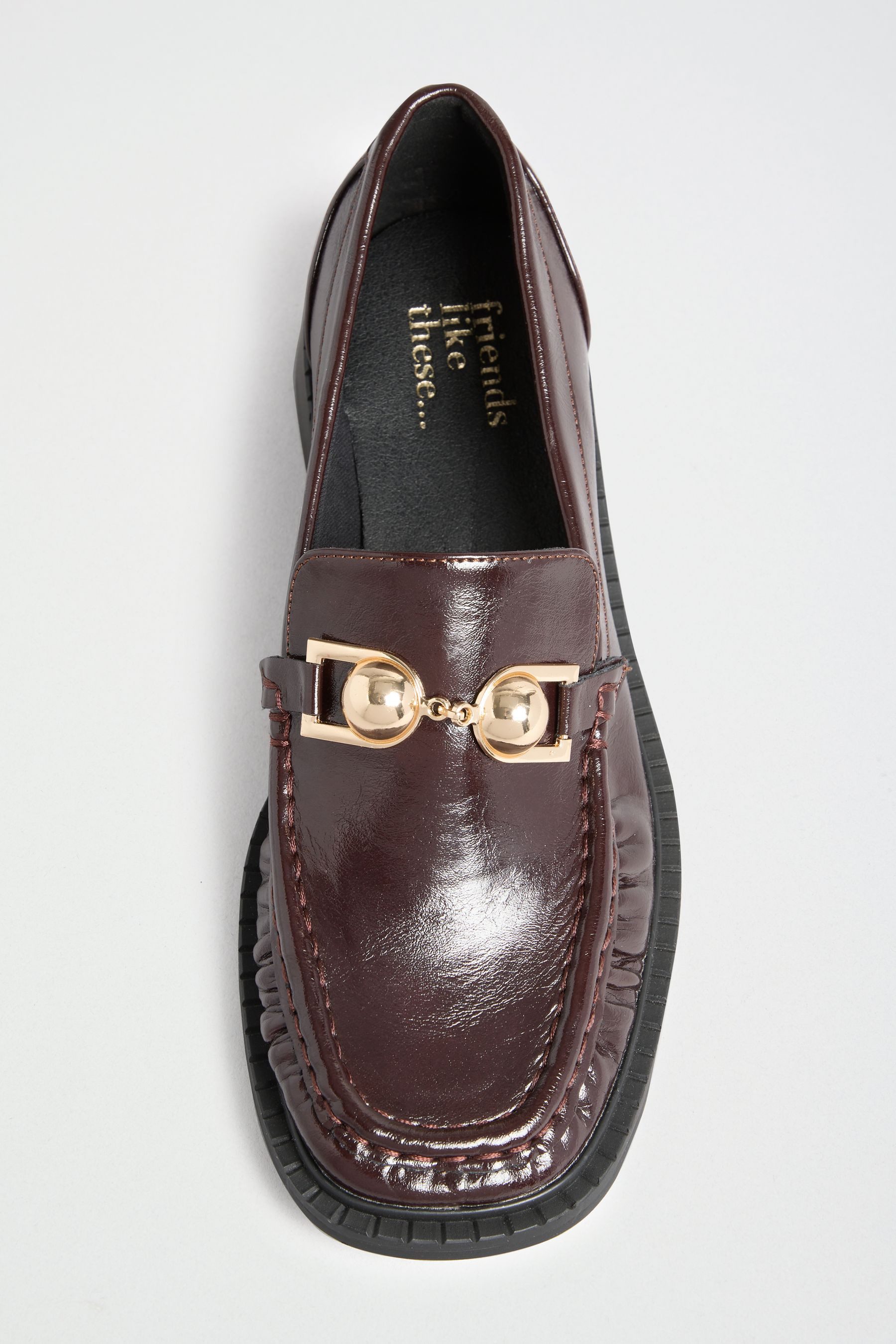 Friends Like These Friends Like These eckige Loafer aus Kunstleder Loafer
