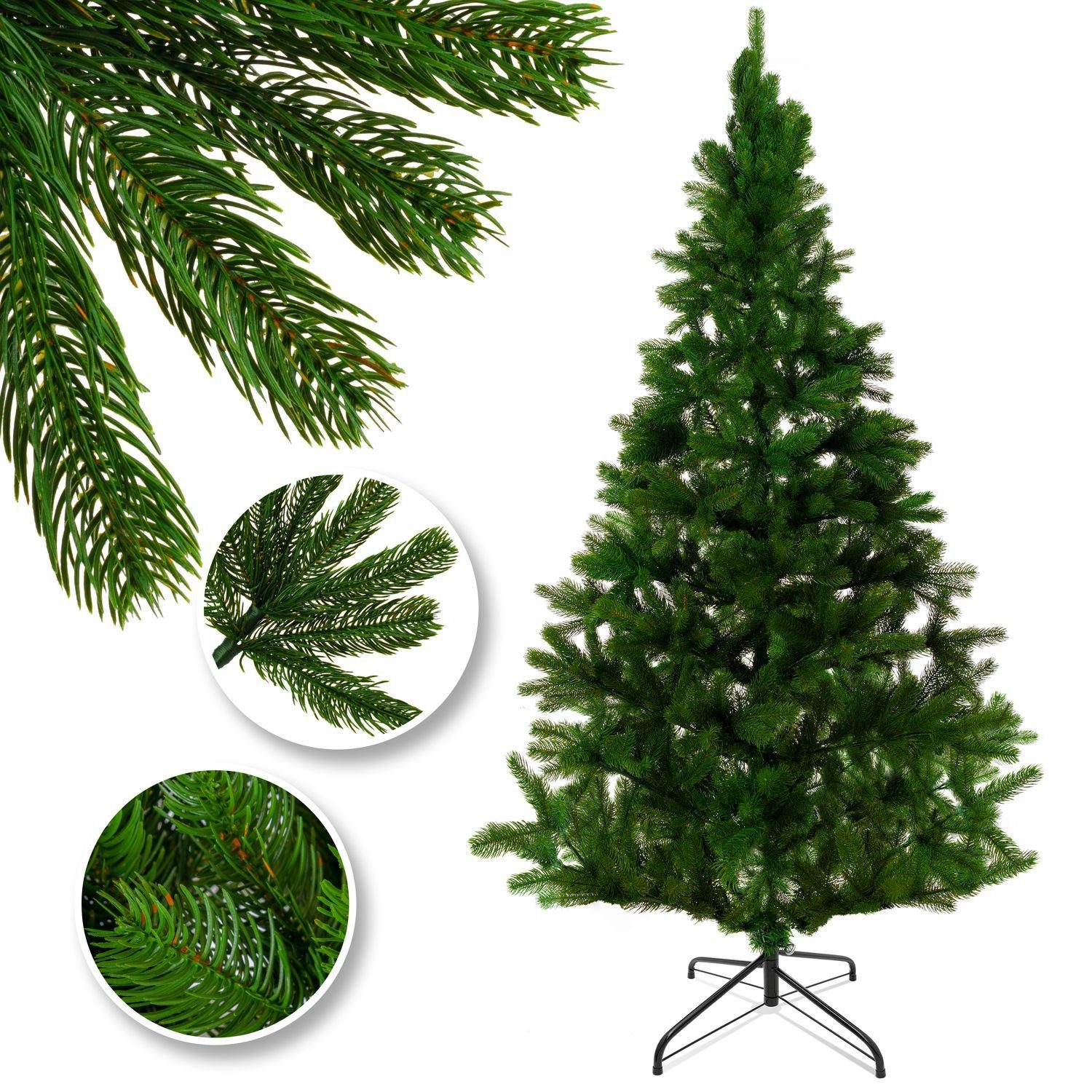 KESSER Künstlicher Weihnachtsbaum, Weihnachtsbaum künstlich PE