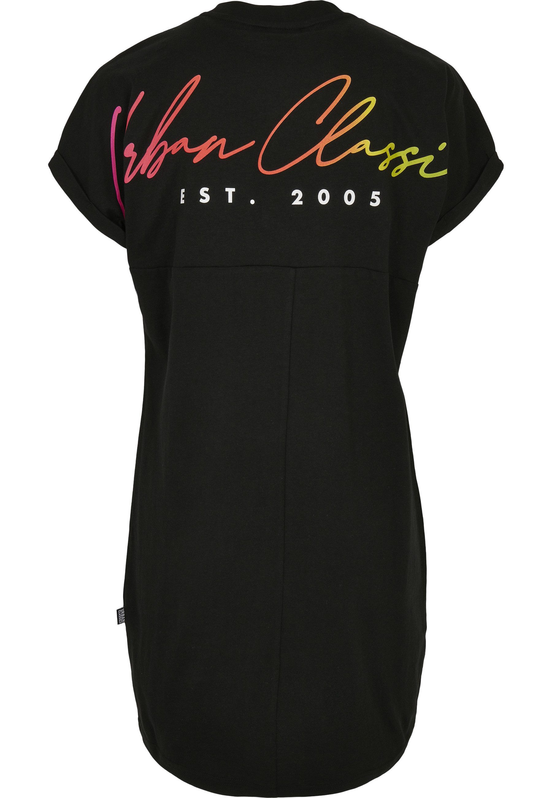 URBAN CLASSICS Shirtkleid Urban Classics Damen Ladies Rainbow Tee Dress (1- günstig online kaufen