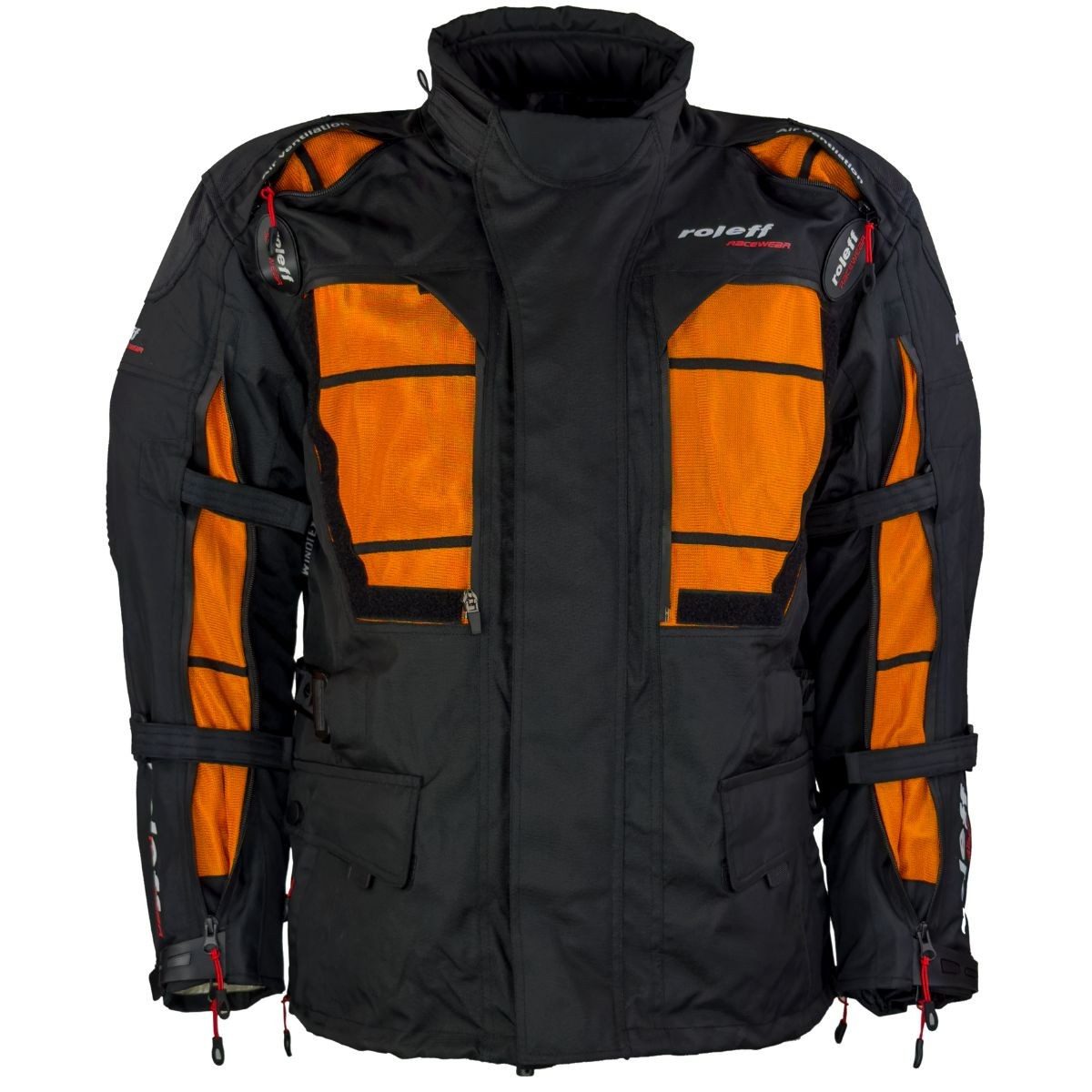 roleff Motorradjacke RO1120 Endurojacke - Robuste Offroad-Jacke mit Protektoren & Belüftung auch in großen Größen, in verschiedenen Farben erhältlich