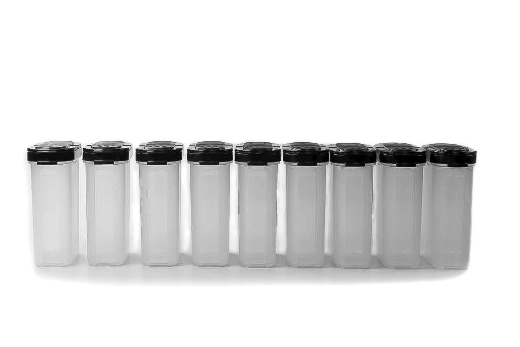 TUPPERWARE Gewürzbehälter 270 ml + SPÜLTUCH Vorratsdose Gewürz-Riese (9)