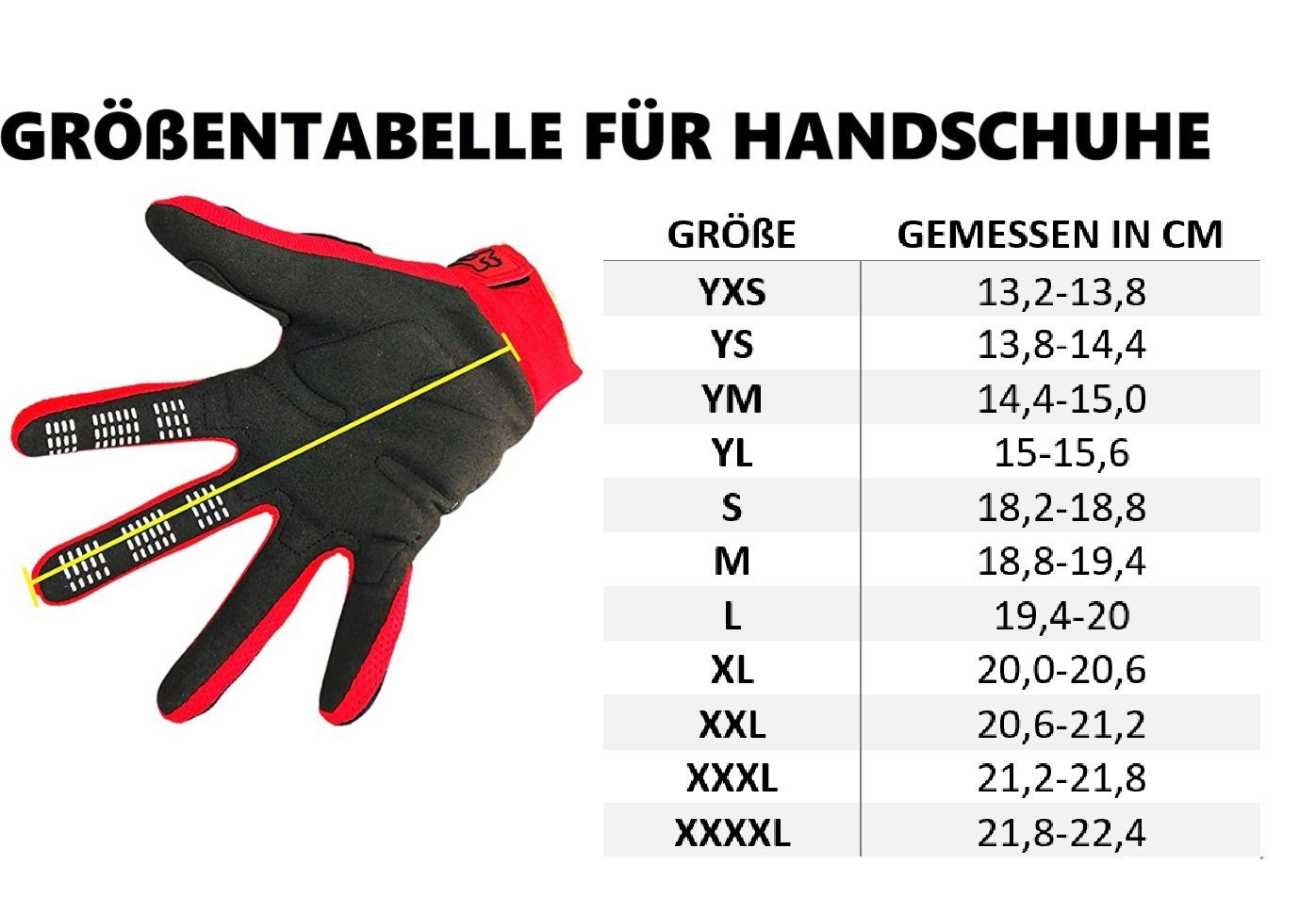 Fox Racing Fahrradhandschuhe Retro Fox Handschuhe Flu Glove Dirtpaw Rot