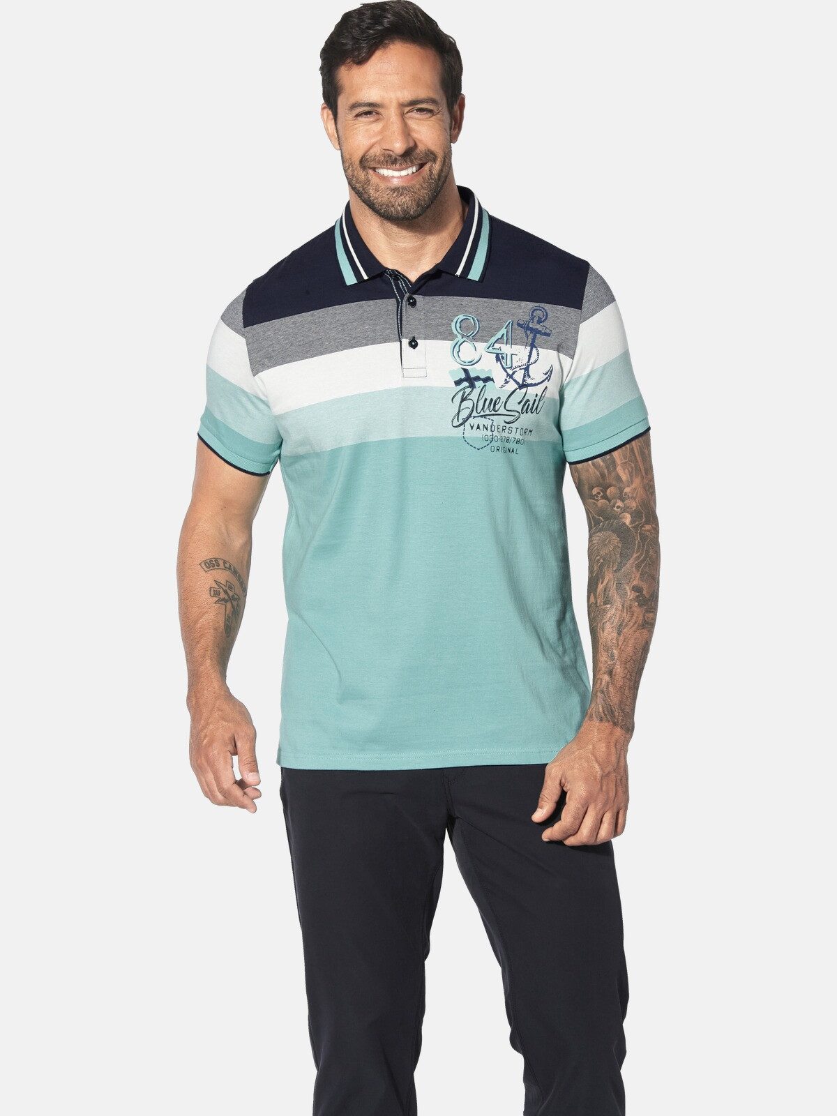 Jan Vanderstorm Poloshirt SNORSE mit bequemen günstig online kaufen