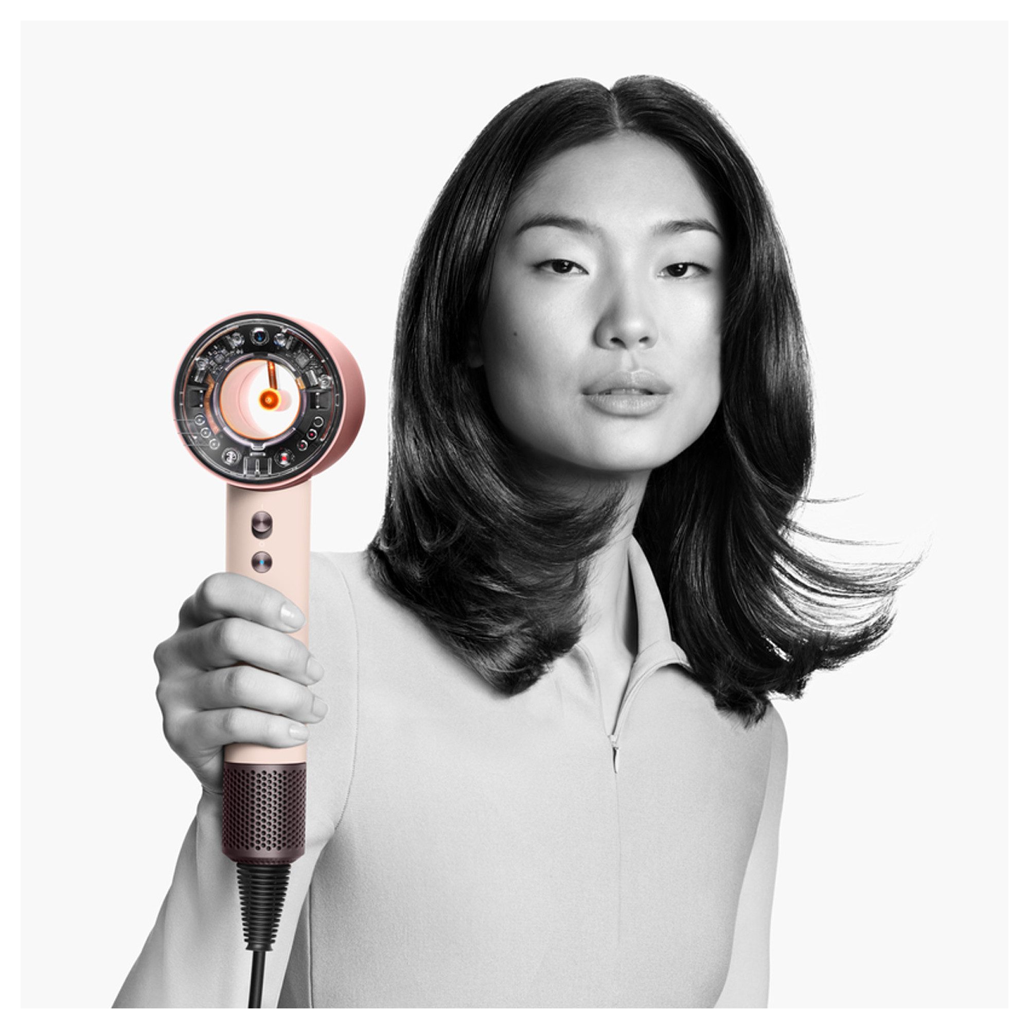 DYSON Haartrockner Supersonic Nural™, Red Velvet, 1600 W, Automatische Temperaturanpassung verbessert den natürlichen Glanz, und hilft, die Kopfhaut zu schützen