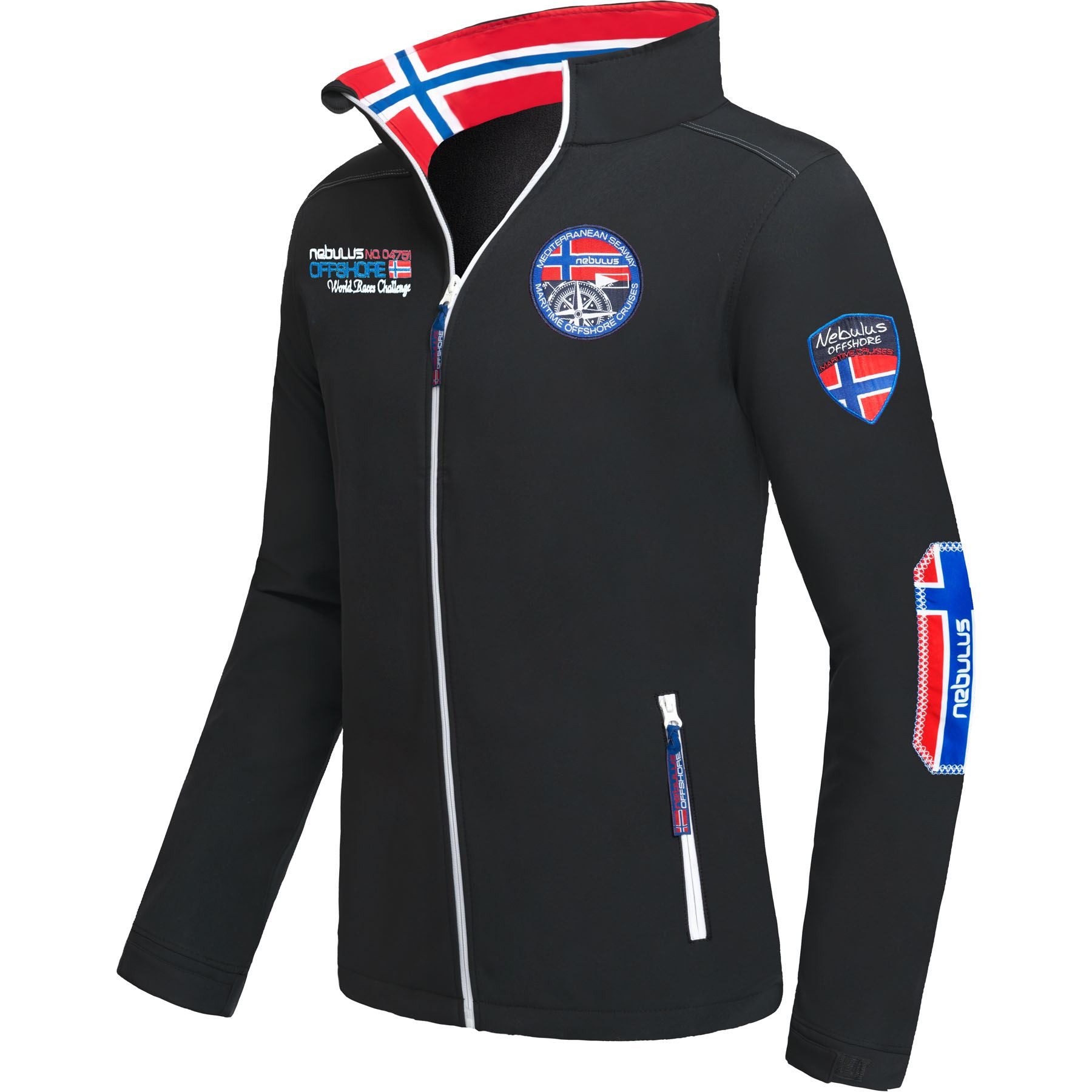 Softshelljacke OFFSHORE, Q1378 - Herren, schwarz, M