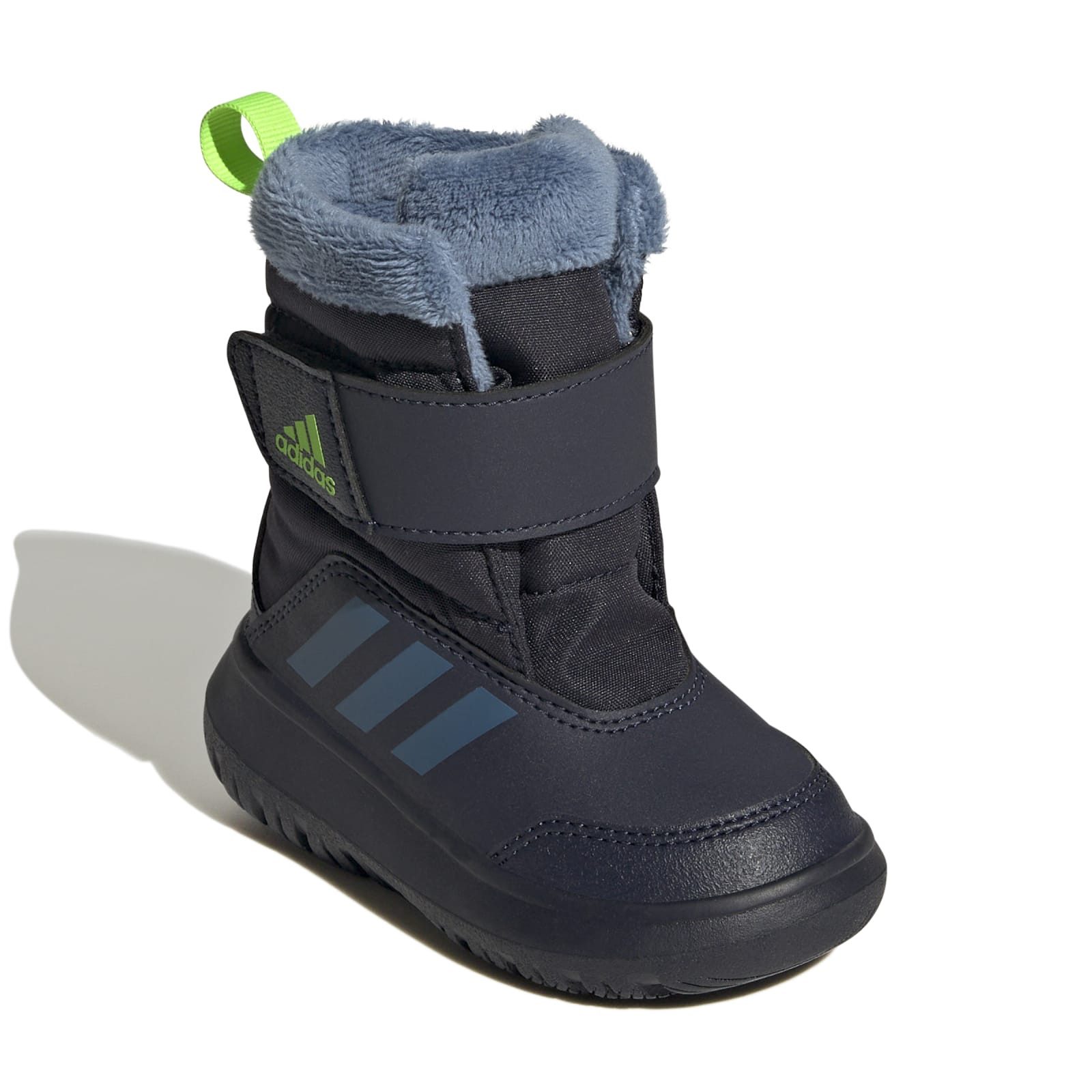 adidas Performance Winterplay I (Nylon, Futter, Schmutzfang, Klettverschluss) dunkelblau Winterstiefel