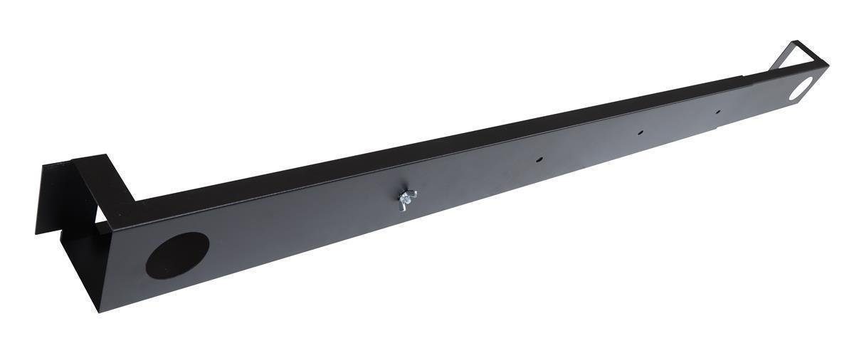 Furni24 Schreibtisch Monitorständer Kabelkanal, Nuvi,160 cm, Schreibtisch grau inkl. Dekor