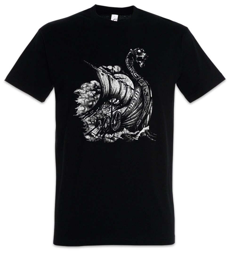 Urban Backwoods Print-Shirt Viking Ship VIII günstig online kaufen