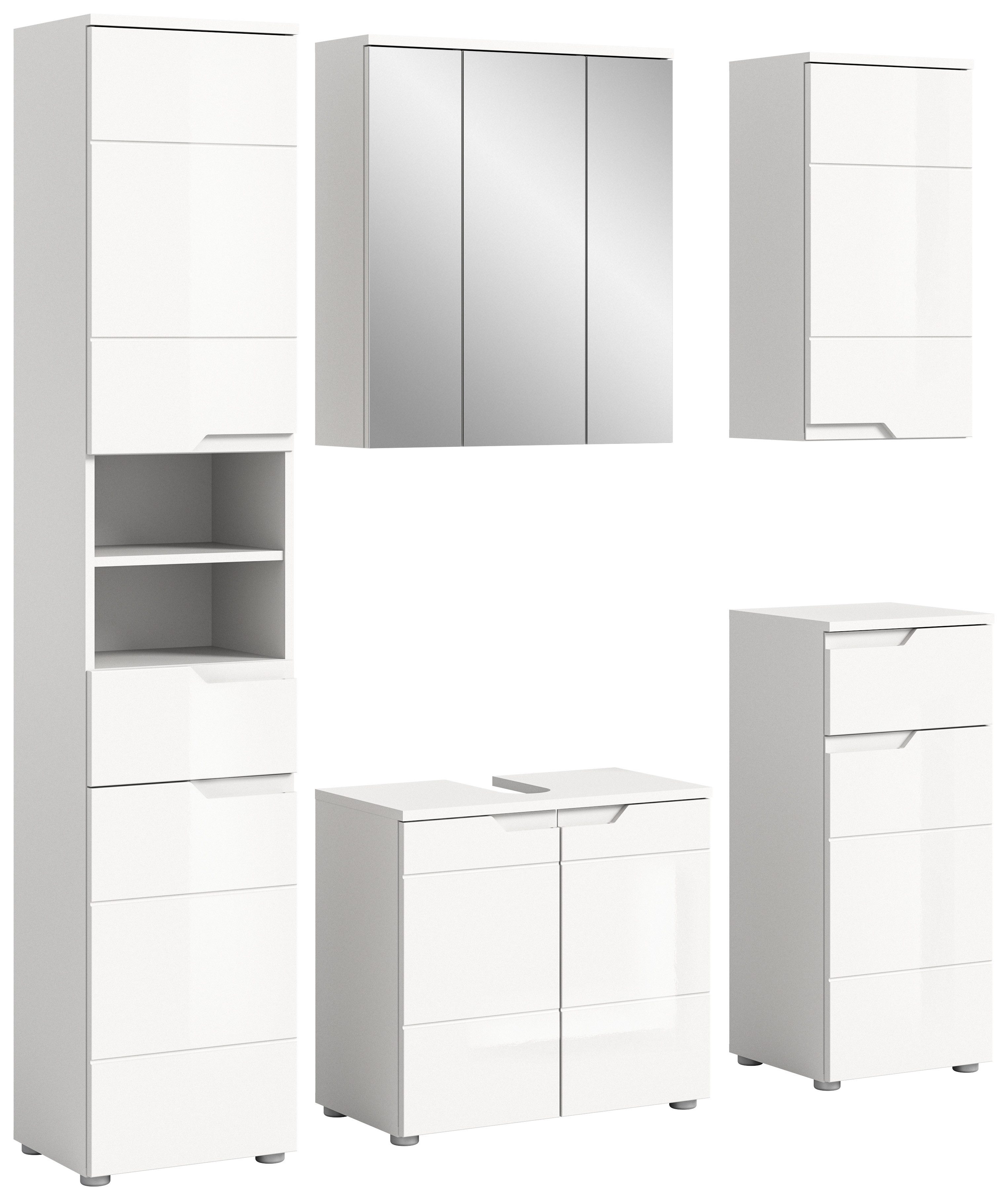INOSIGN Badmöbel-Set CAPRI, 5-teilig, mit eingefasster günstig online kaufen