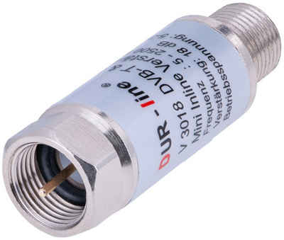 DUR-line Mini Inline-Verstärker Dur-Line V 3018 18 dB SAT-Kabel