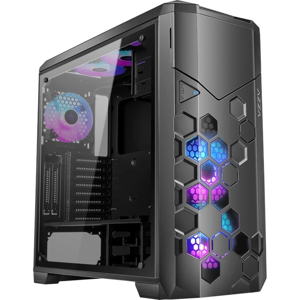 AZZA Корпуса ПК Storm 6000B ARGB black ATX