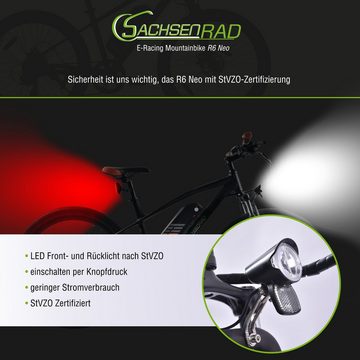SachsenRAD E-Bike R6 Neo 29 Zoll, 7 Gang, Kettenschaltung, German Design Award"Excellent Product Design“